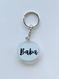 Baba 1.5" Keychain